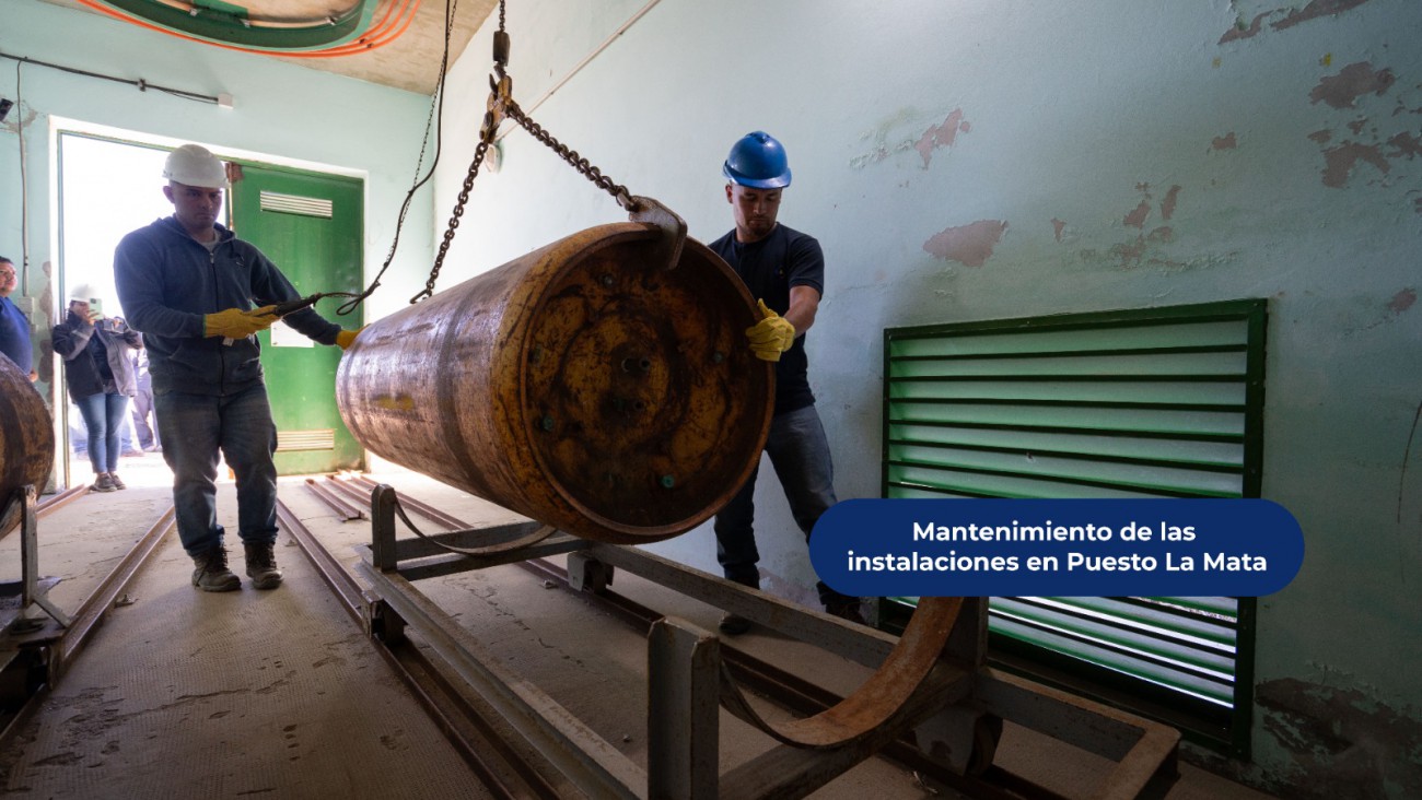 La SCPL realizó tareas de mantenimiento preventivo en las instalaciones del Sistema Acueductos y Acuíferos