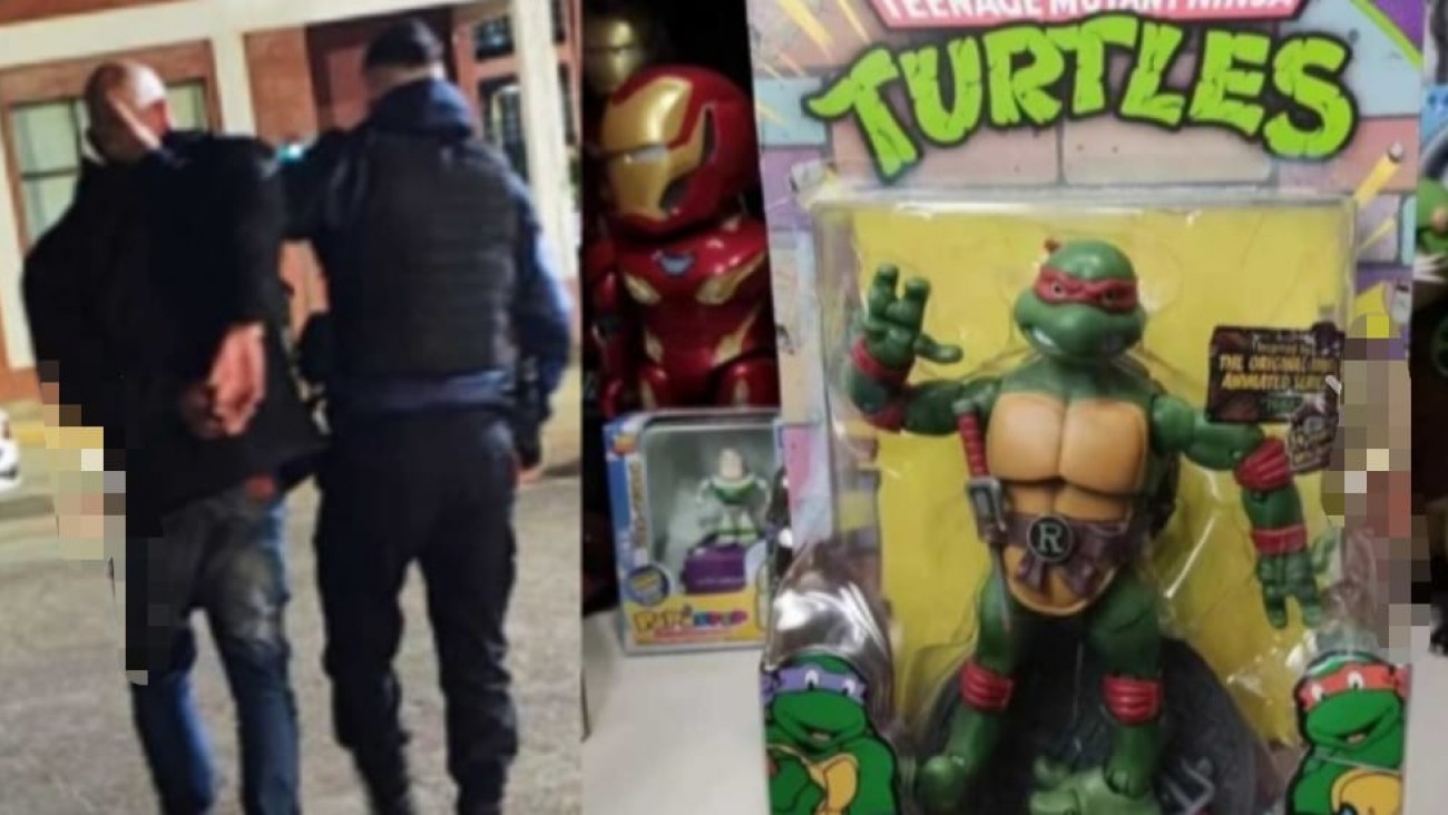 Lo detuvieron con muñecos robados cerca de la terminal de Comodoro