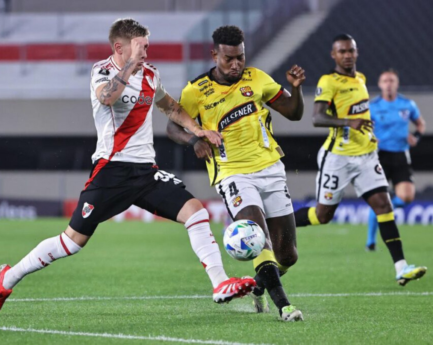 River vs. Barcelona de Guayaquil: horario y formaciones