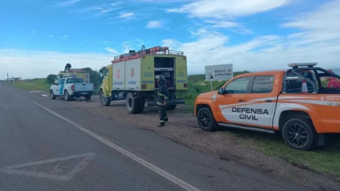 Hallaron muerto a un turista brasileño en un acantilado en Mar del Plata