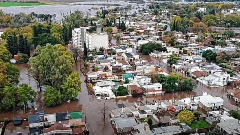 Buenos Aires: Desapareció un hombre de 71 años en el temporal