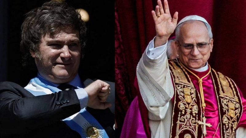 Milei visitará a León XIV en el Vaticano: será el primer presidente de América Latina recibido por el Papa