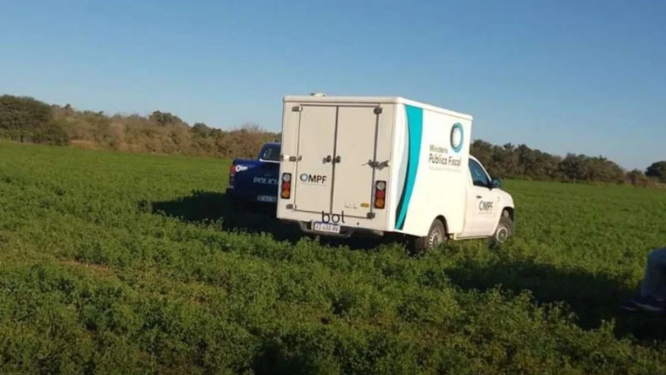 Hallaron el cuerpo de un hombre en un campo de Córdoba
