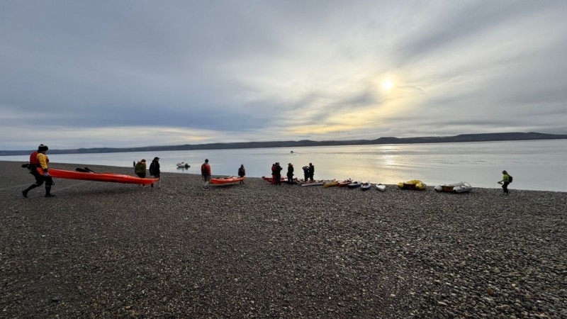 Volcó una embarcación de Guardapescas en Río Gallegos