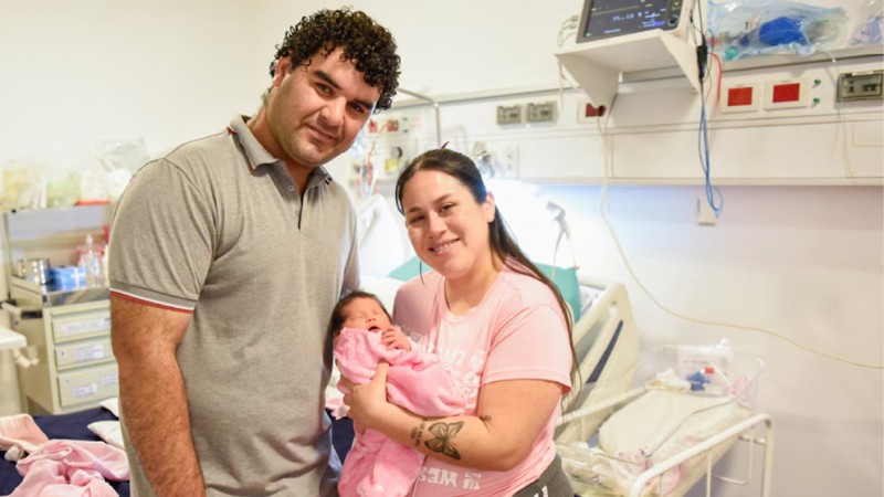 Hospital Garrahan: Hito histórico con el nacimiento de la primera bebé operada en el útero