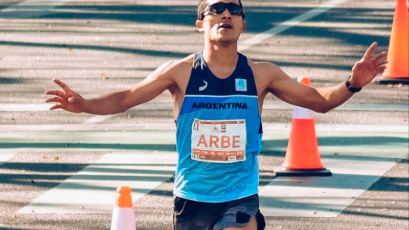 Lamentable: el atleta esquelense Joaquín Arbe usará su premio para pagar una factura de luz