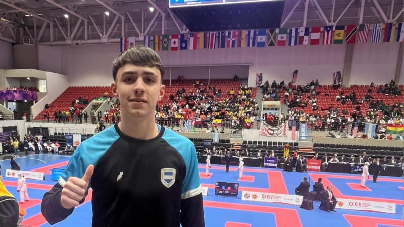 Mateo Luna Aseff: "La convocatoria a la Selección Argentina me inspira para seguir entrenando fuerte"