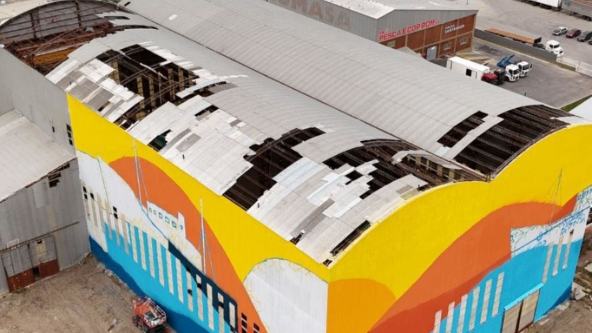 Frente Unidos Podemos denunció que el oficialismo de Chubut utiliza escuelas e instalaciones portuarias como soporte de propaganda política