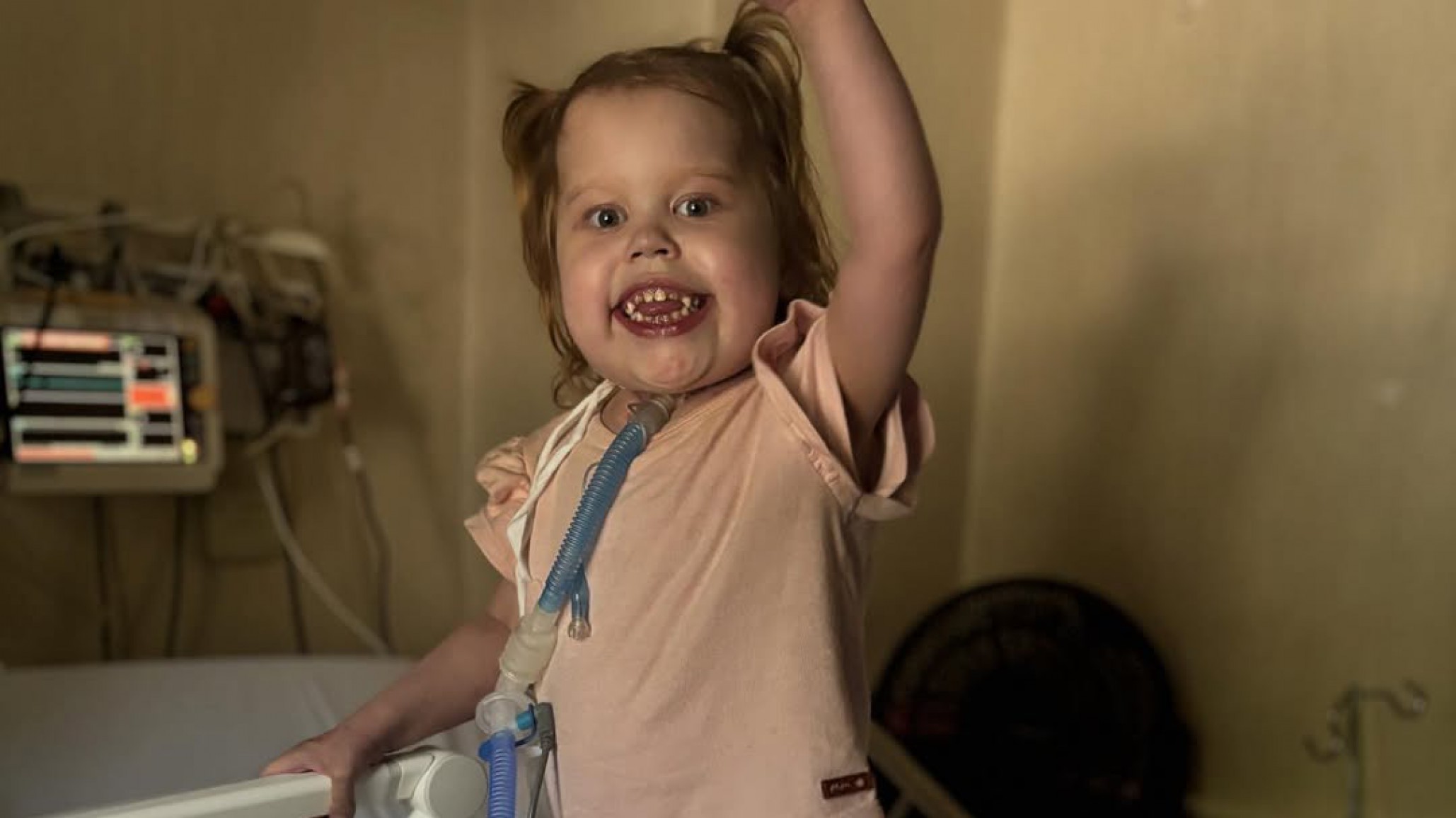 Tristeza inmensa: Falleció Eka, la nena comodorense que luchó esperando un corazón que no llegó