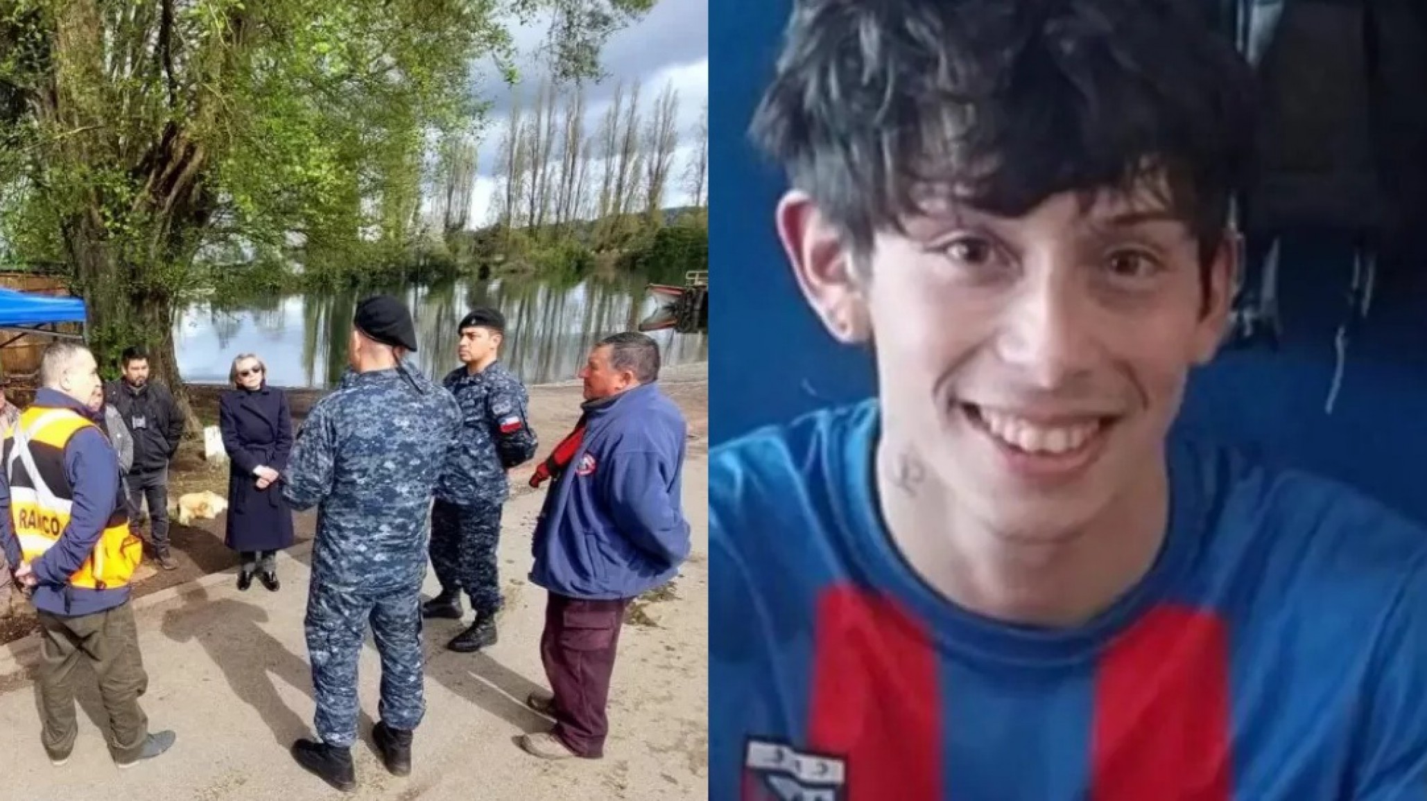 Hallaron un cuerpo en el río Bueno y creen que es Gonzalo Carrillo, el joven que vivió en Comodoro y estaba desaparecido hace 20 días