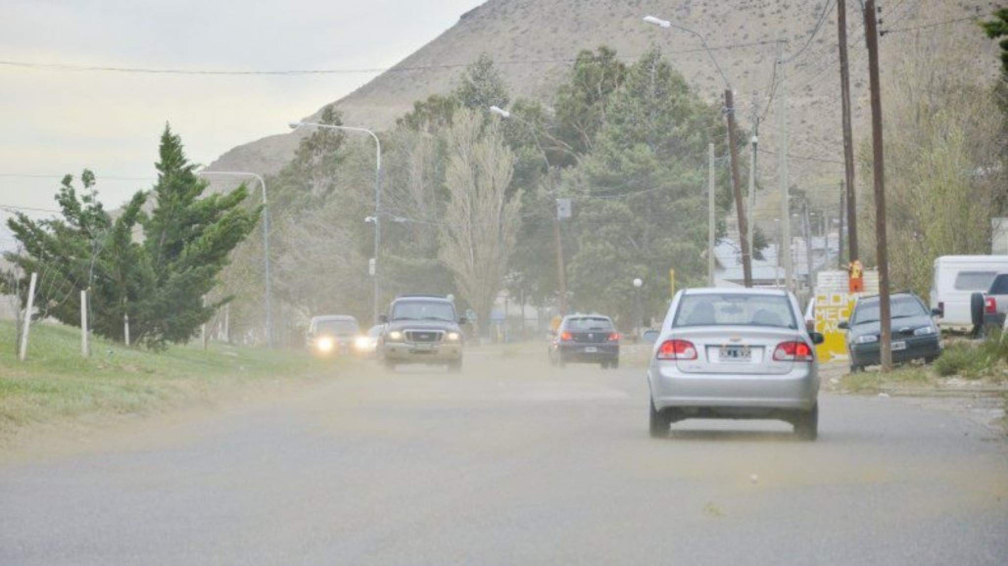 Alerta amarilla por vientos en el sur de Chubut: ráfagas de hasta 90 km/h hasta el jueves
