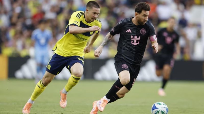 Con tres goles de Messi, Inter Miami goleó 5-2 a Nashville y cerró tercero en la MLS