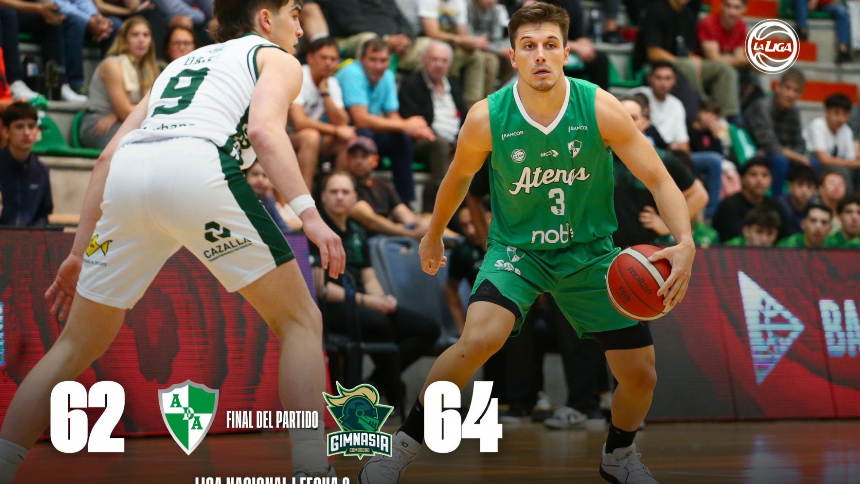 Triunfazo de Gimnasia de Comodoro: venció a Atenas tras cuatro derrotas consecutivas