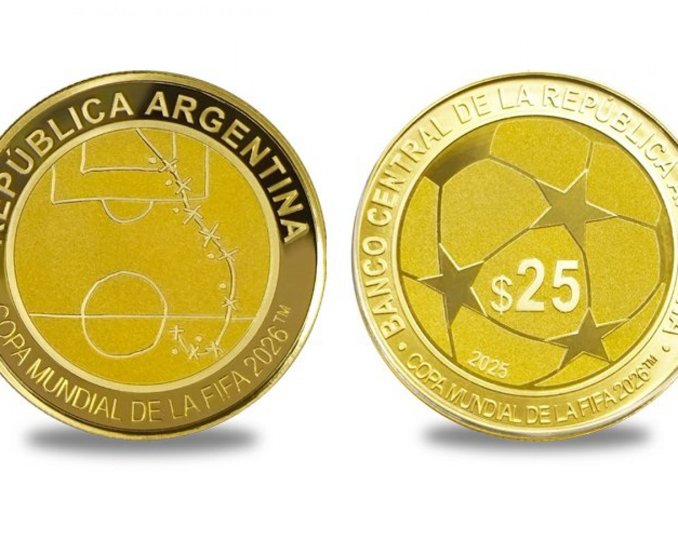 ¡Un tesoro para coleccionar! La moneda de Maradona es oficial y homenajea el gol eterno