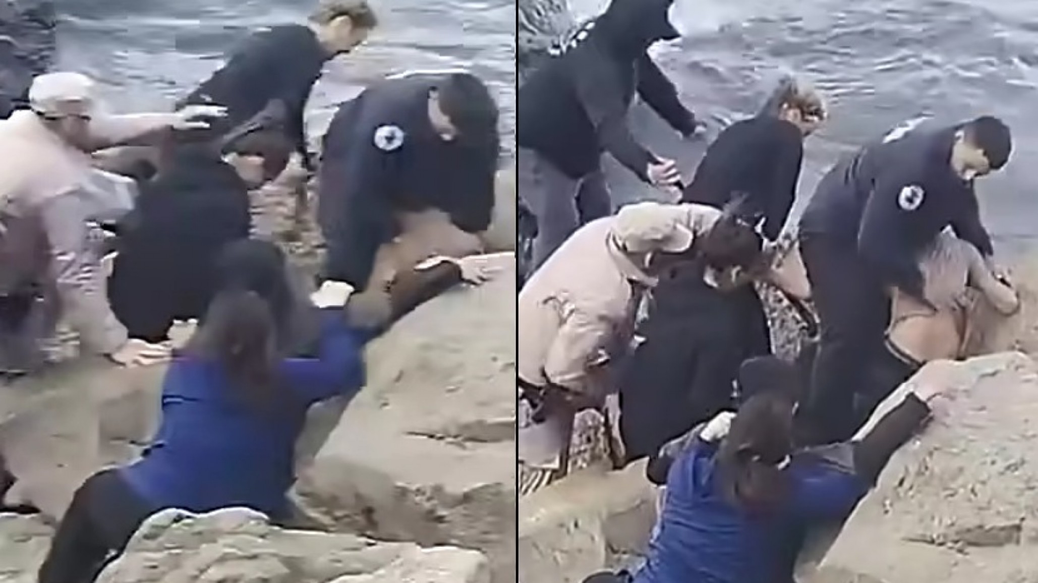 Un adolescente se arrojó al Lago Nahuel Huapi para escapar de los vecinos que intentaban lincharlo