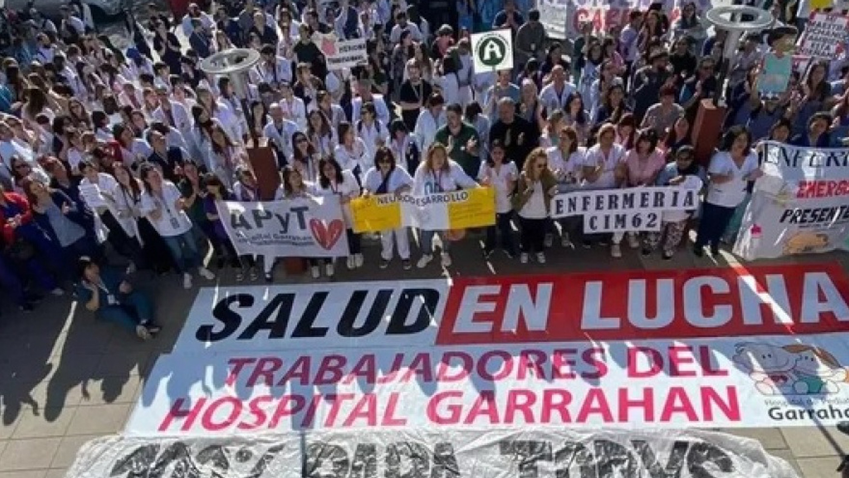 Zubizarreta sobre el aumento del Garrahan: "Hay que reivindicar la dignidad de una lucha por un derecho básico"