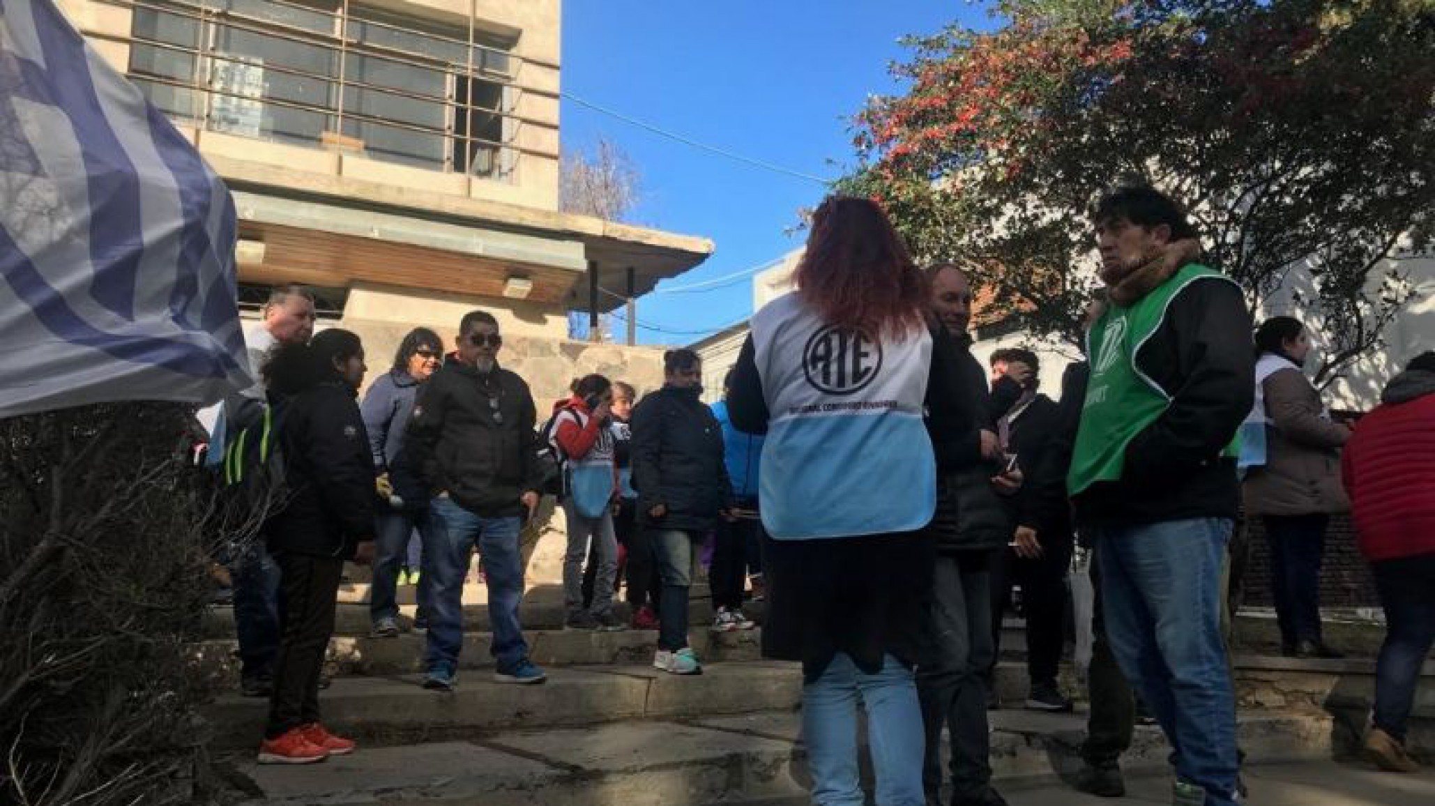 ATE: Con medidas de fuerza y manifestación en la sede de Supervisión de Escuelas
