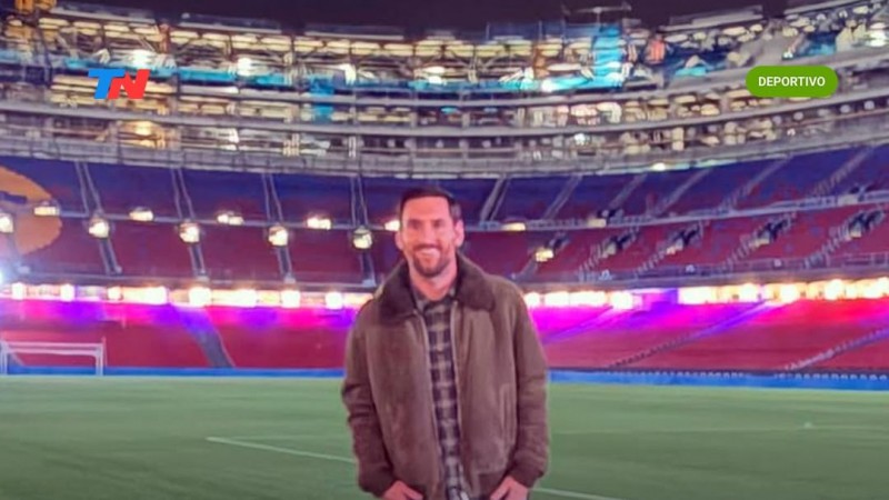 Messi volvió al Camp Nou y emocionó a todos: "Ojalá pueda volver"