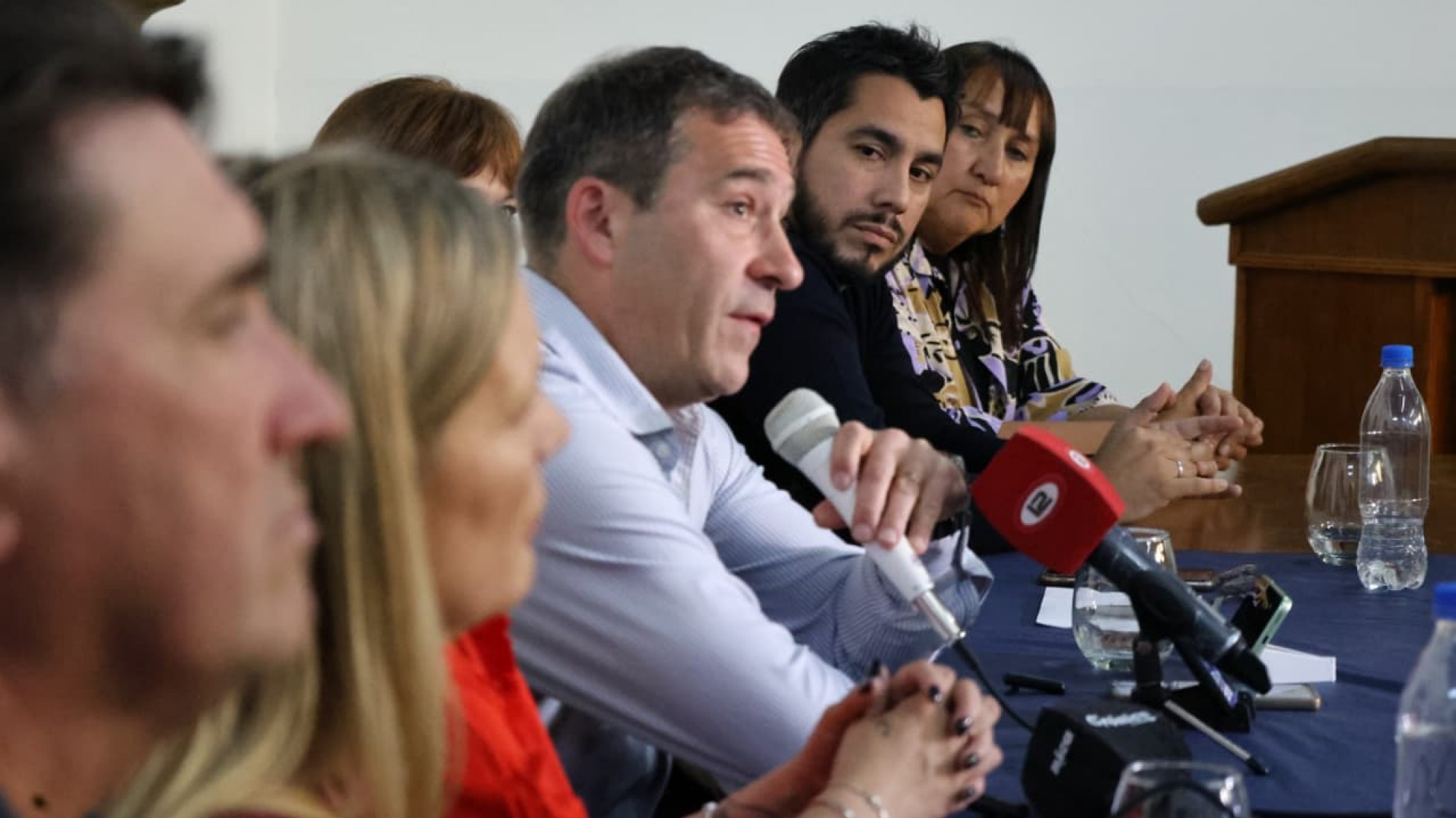 Juan Pablo Luque en Trelew: "Chubut necesita dejar las peleas y ponerse a trabajar por la gente"