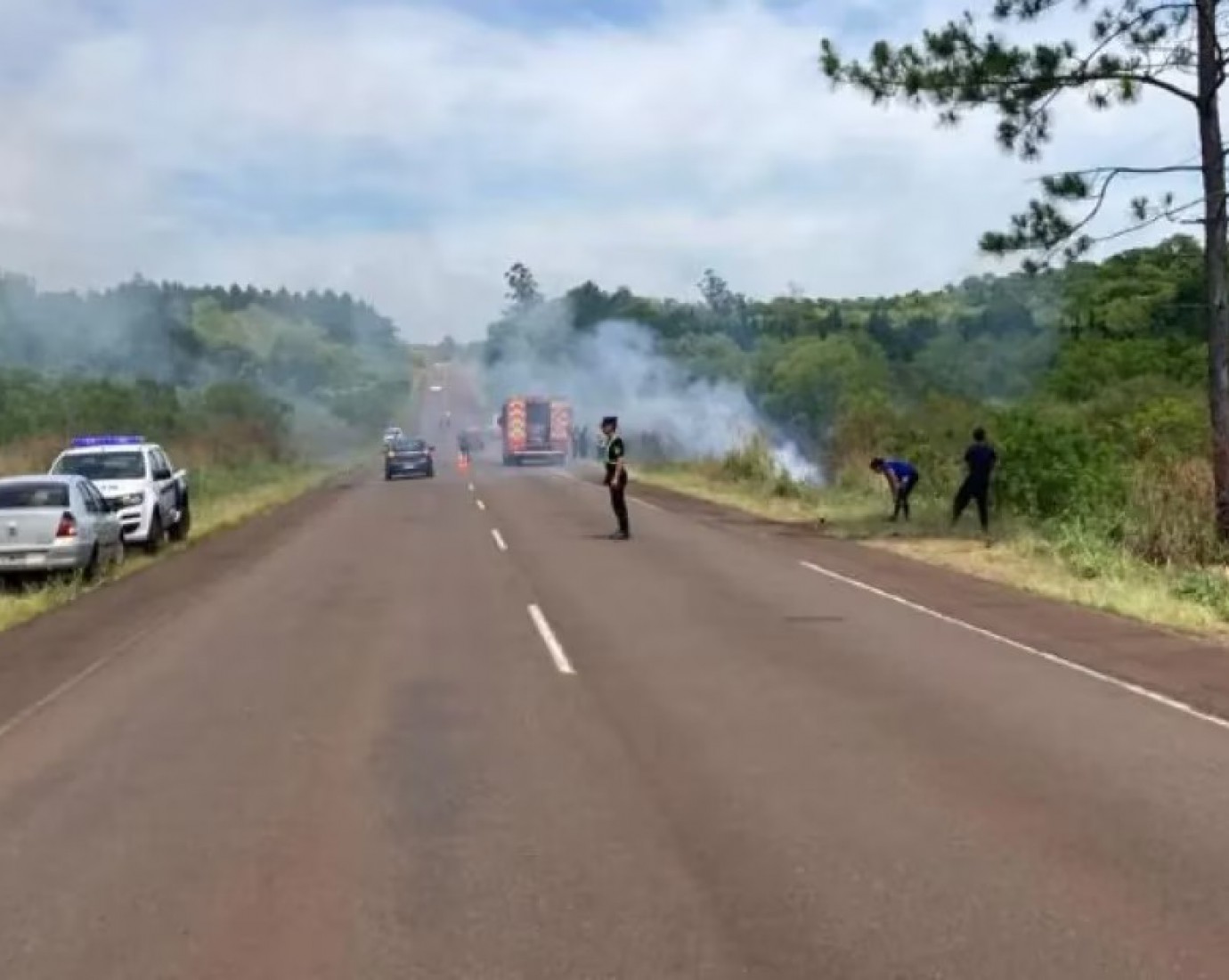 Un reconocido empresario de Misiones murió al volcar e incendiarse su auto en Oberá
