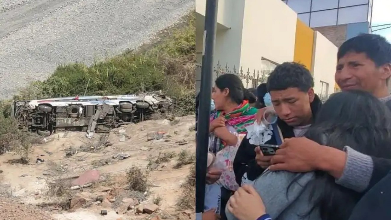 Un autobús cayó al abismo en la Panamericana Sur: 37 muertes y un chofer ebrio detenido