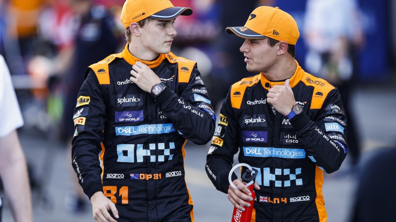 Golpe fuertísimo al campeonato de Fórmula 1: tras la carrera en Las Vegas, Norris y Piastri fueron descalificados