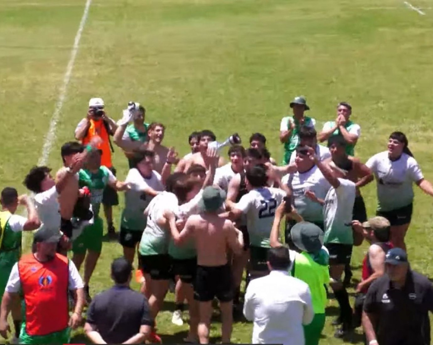 La Unión de Rugby Austral le ganó a Paraguay y logró el ascenso a la Zona Campeonato