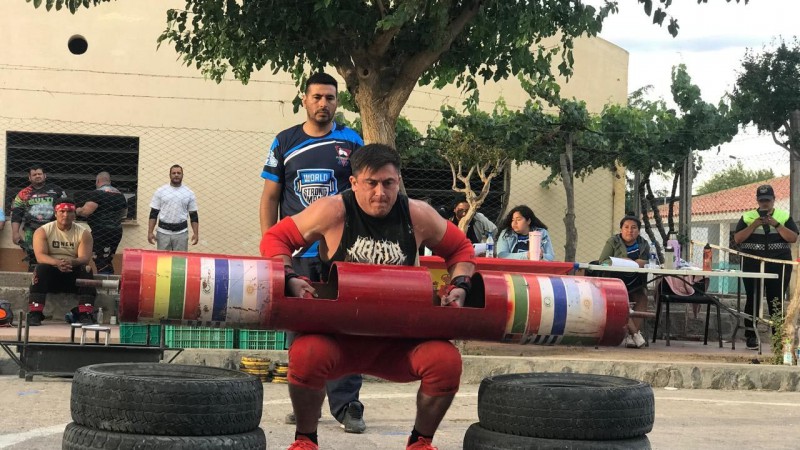 Strongman: José Poblete, bicampeón del Gran Prix Internacional en Salta