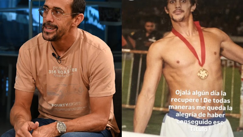 Golpe al corazón de Chatruc: le robaron las medallas de Racing Campeón 2001 y San Lorenzo 2022