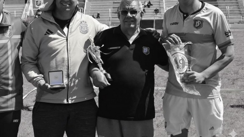 Inmenso dolor en el fútbol comodorense por el fallecimiento de José "Huevo" Guerreiro, histórico dirigente de Deportivo Portugués