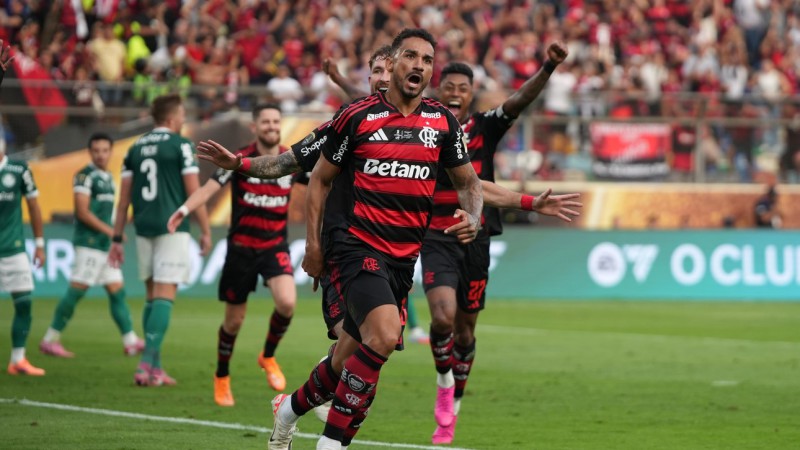 Flamengo venció a Palmeiras, ganó su 4ta Copa Libertadores y es el más ganador de los brasileros