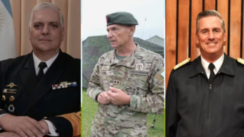 Uno por uno: quiénes son los nuevos jefes de las Fuerzas Armadas, incluido el ex comandante de Comodoro Rivadavia