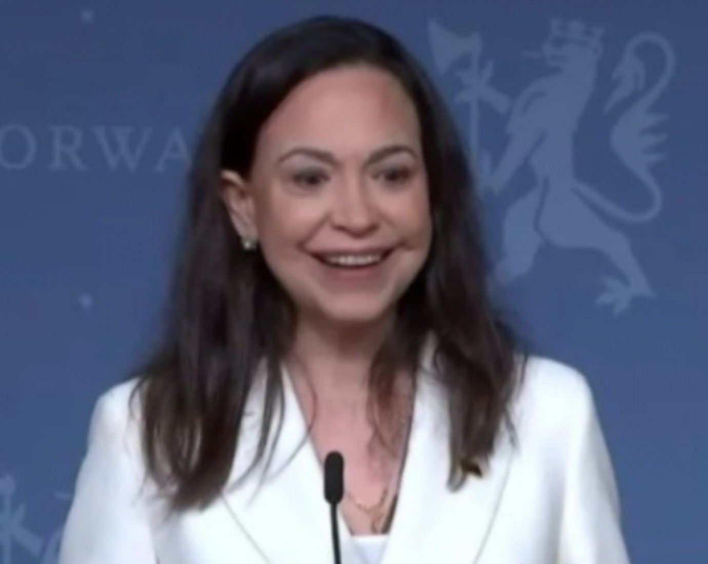 María Corina Machado: "Se necesita coraje para luchar por la libertad"