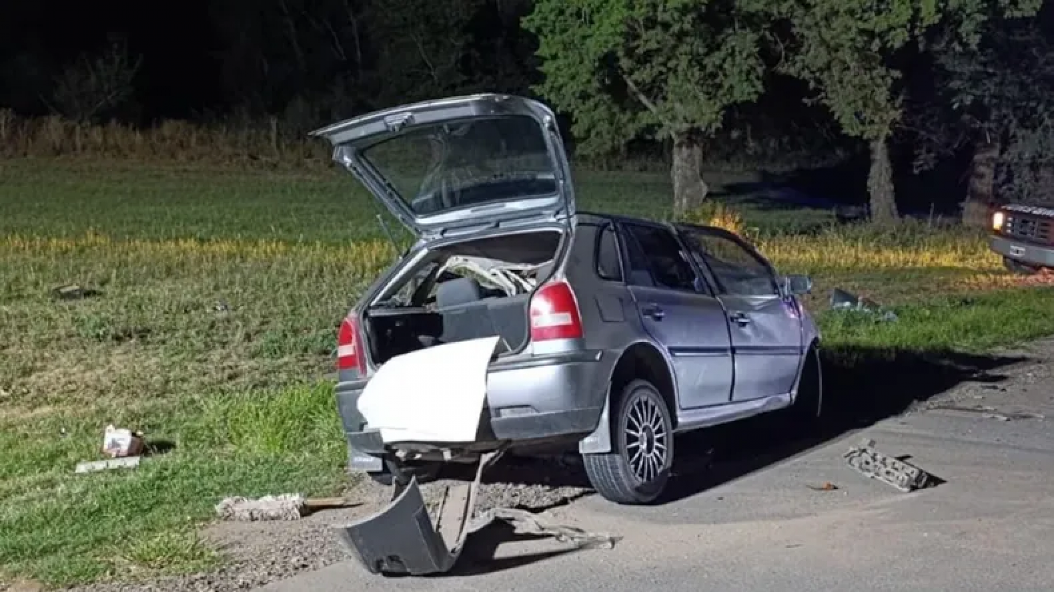 Murió un automovilista tras un choque frontal con un camión en Córdoba