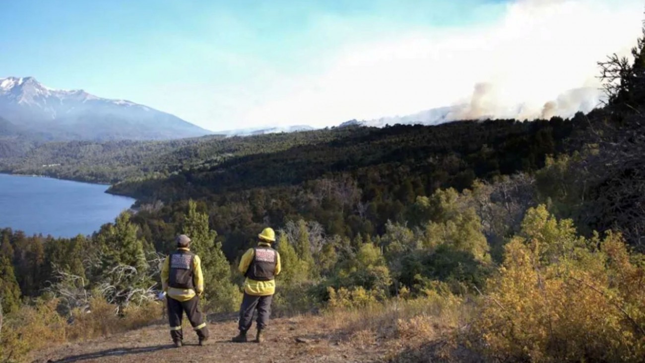 Nuevo incendio en el Parque Nacional Los Alerces: ya afectó más de 230 hectáreas