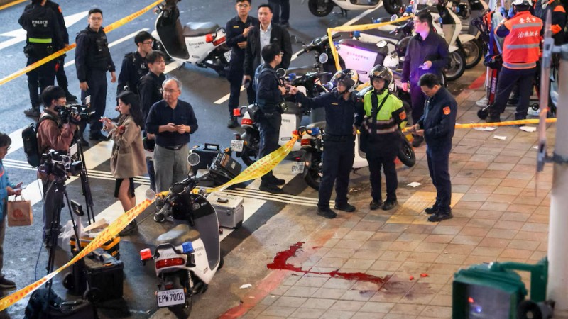 Ataque con cuchillo y granadas de humo en Taiwán deja al menos cuatro muertos y varias personas heridas