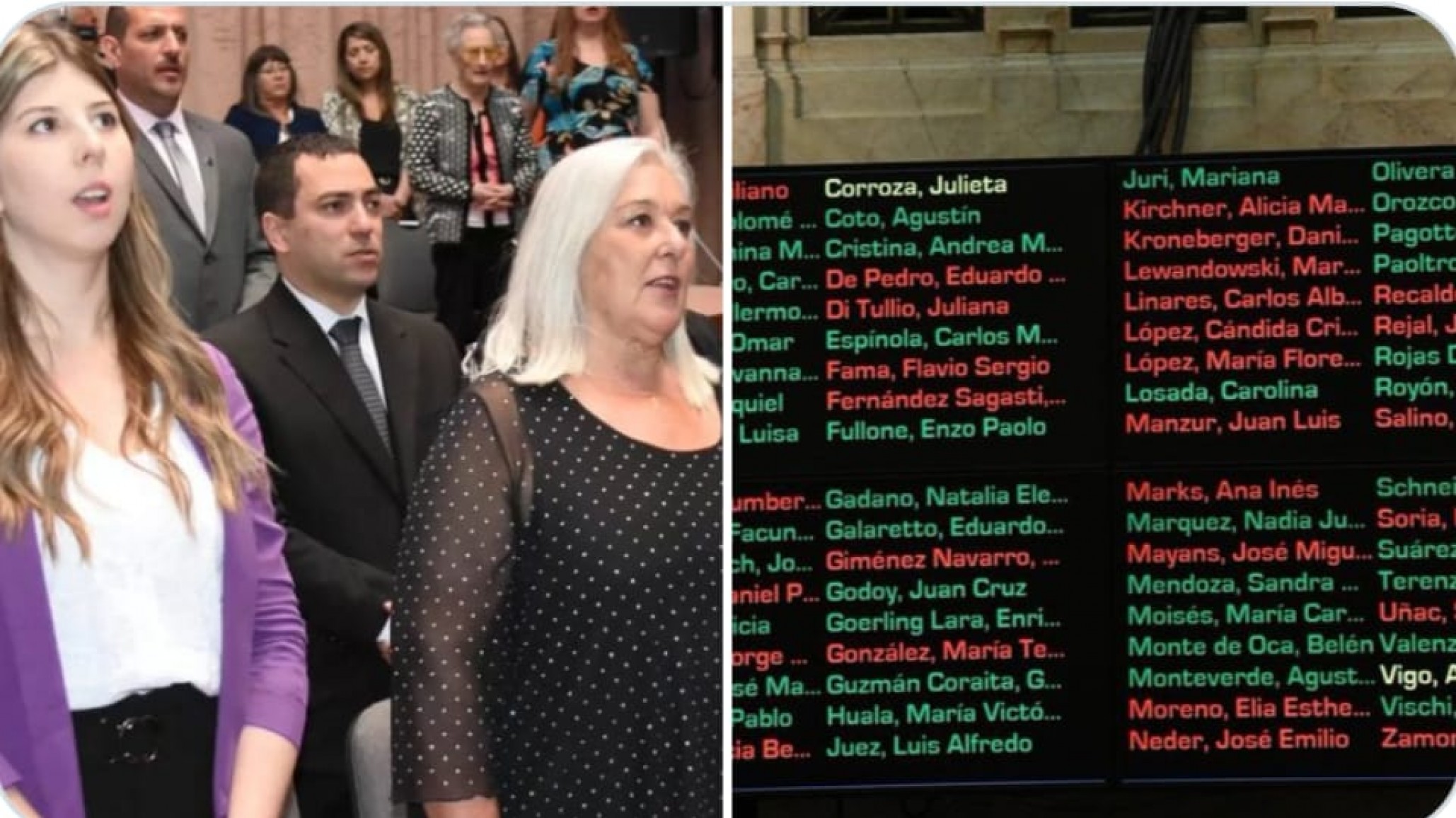 Luque y Linares expusieron a las senadoras chubutenses del PRO por votar el Presupuesto "contra la Universidad Pública"