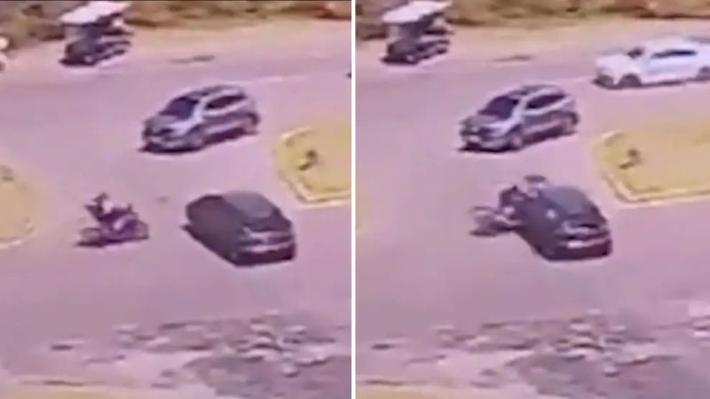 Punta del Este: Murió un motociclista tras una maniobra imprudente y un choque con una conductora argentina