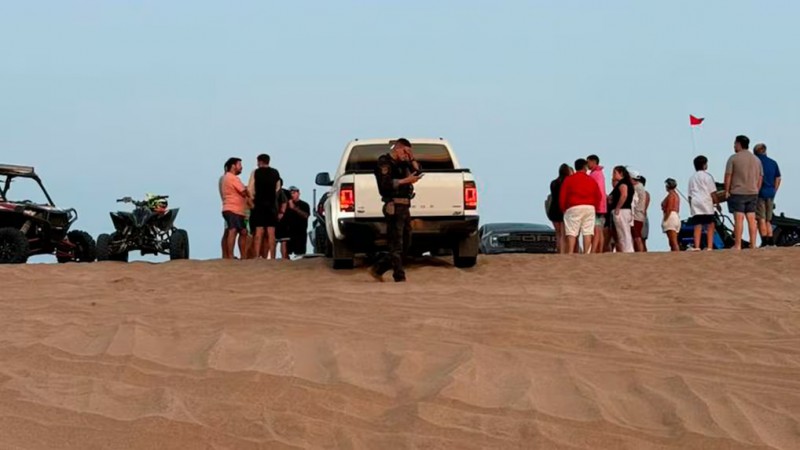 Pinamar: un nene de 8 años está grave tras un choque entre una camioneta y dos UTV