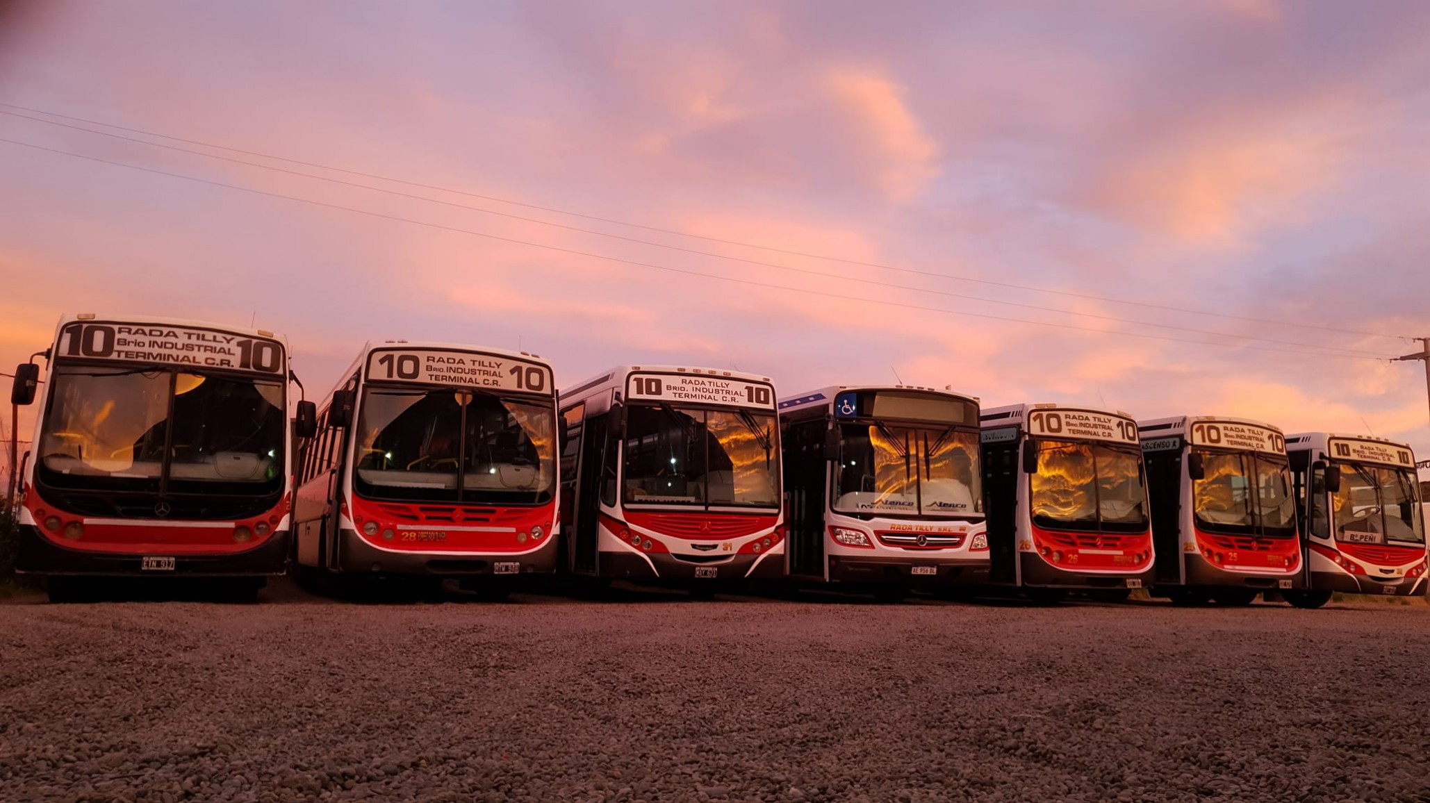 Sigue el paro de Expreso Rada Tilly