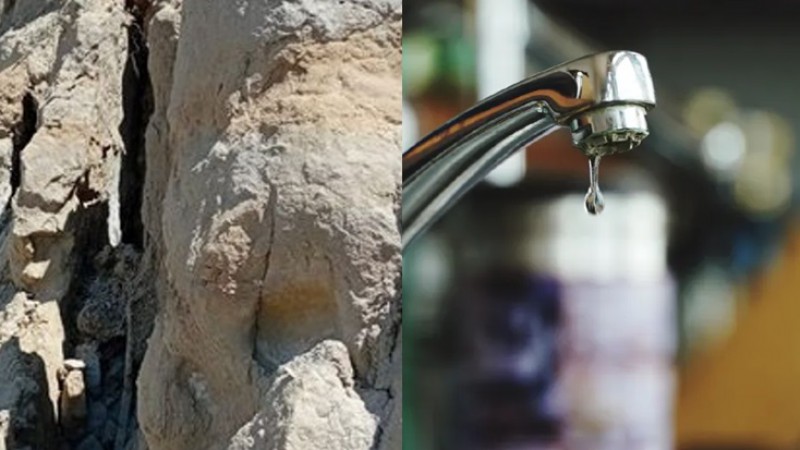 La inestabilidad del Cerro Hermitte obliga a realizar cortes diarios de agua: los detalles