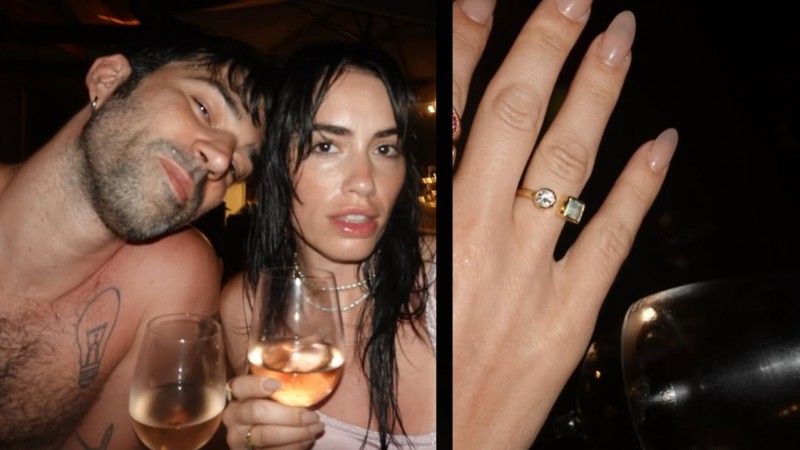 ¡Lali dio el "sí"! La estrella anunció su casamiento con Pedro Rosemblat con una foto que paralizó las redes