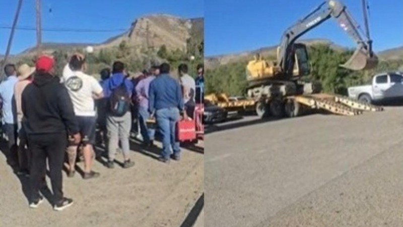 Vialidad Urbana trabaja en la apertura de caminos para retirar vehículos y aliviar la circulación en la zona evacuada