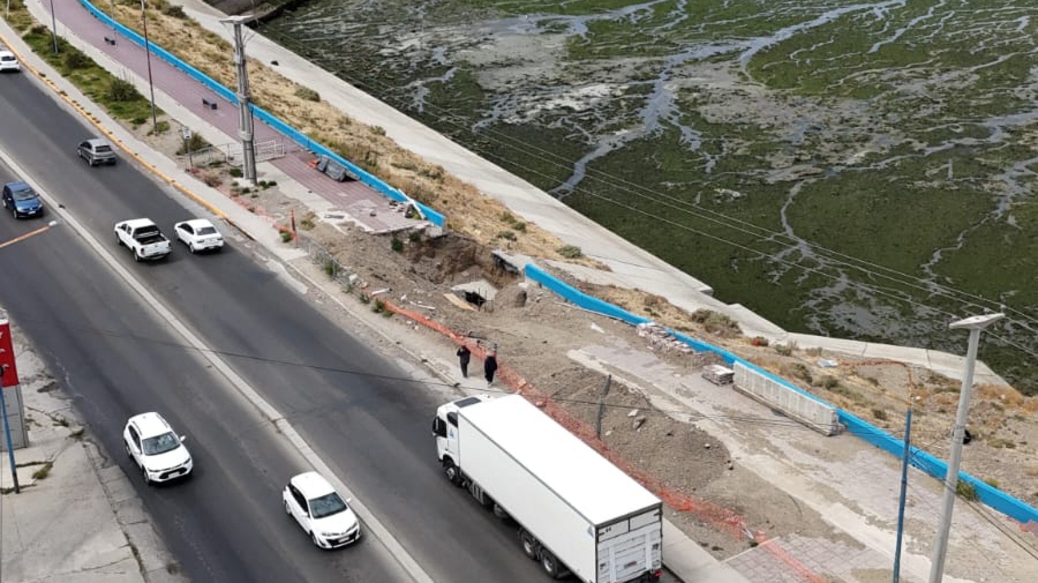 Comodoro: cortan la Ruta 3 durante 15 días por una obra pluvial urgente