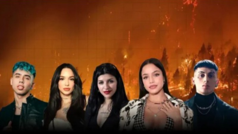 Artistas argentinos impulsaron una compra de motobombas para combatir incendios en la Patagonia