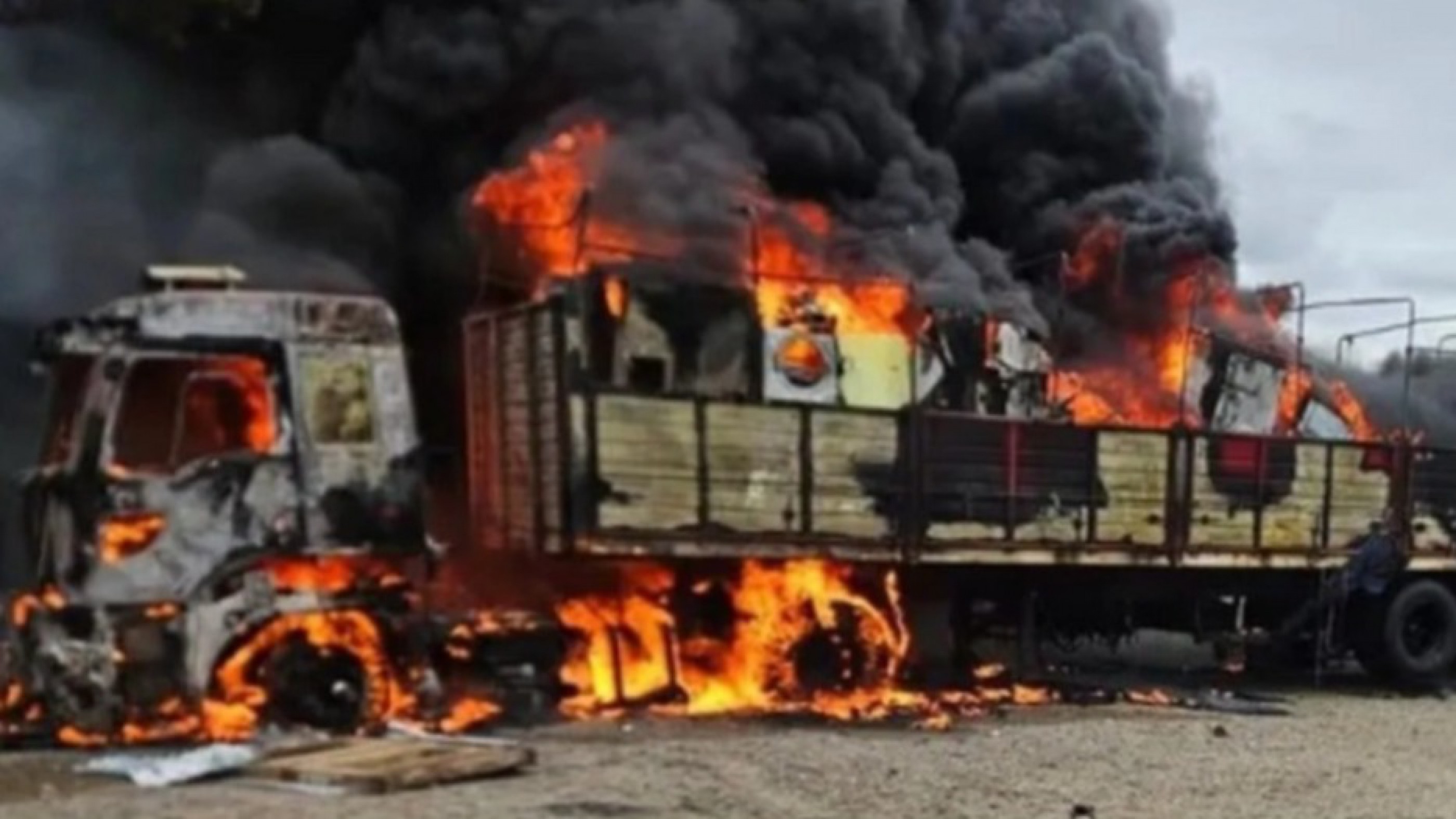 Incendio fatal en Astra: qué provocó la explosión que mató al camionero