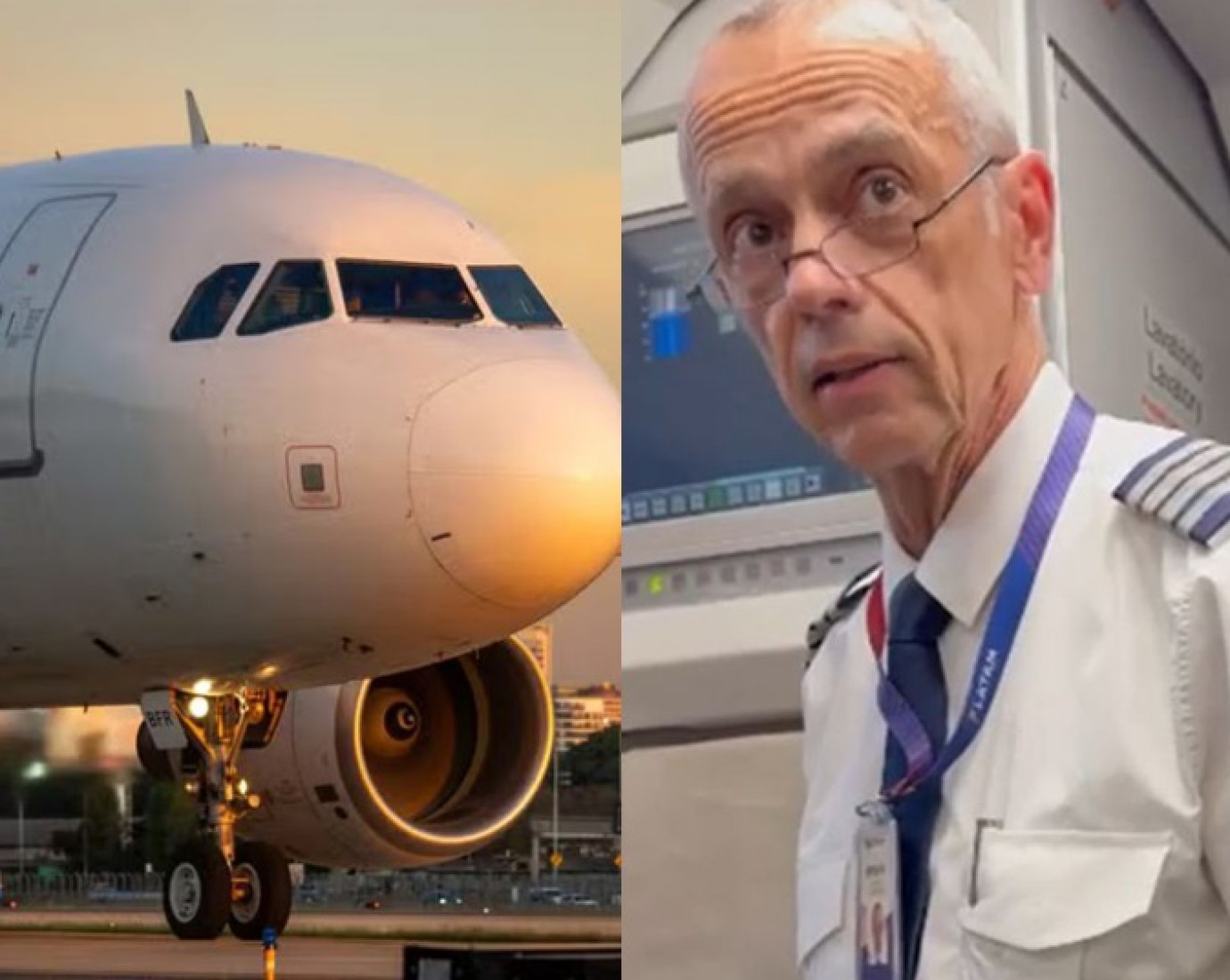 Detuvieron a un piloto de LATAM en la cabina del avión: lo acusan de liderar una red de pedofilia