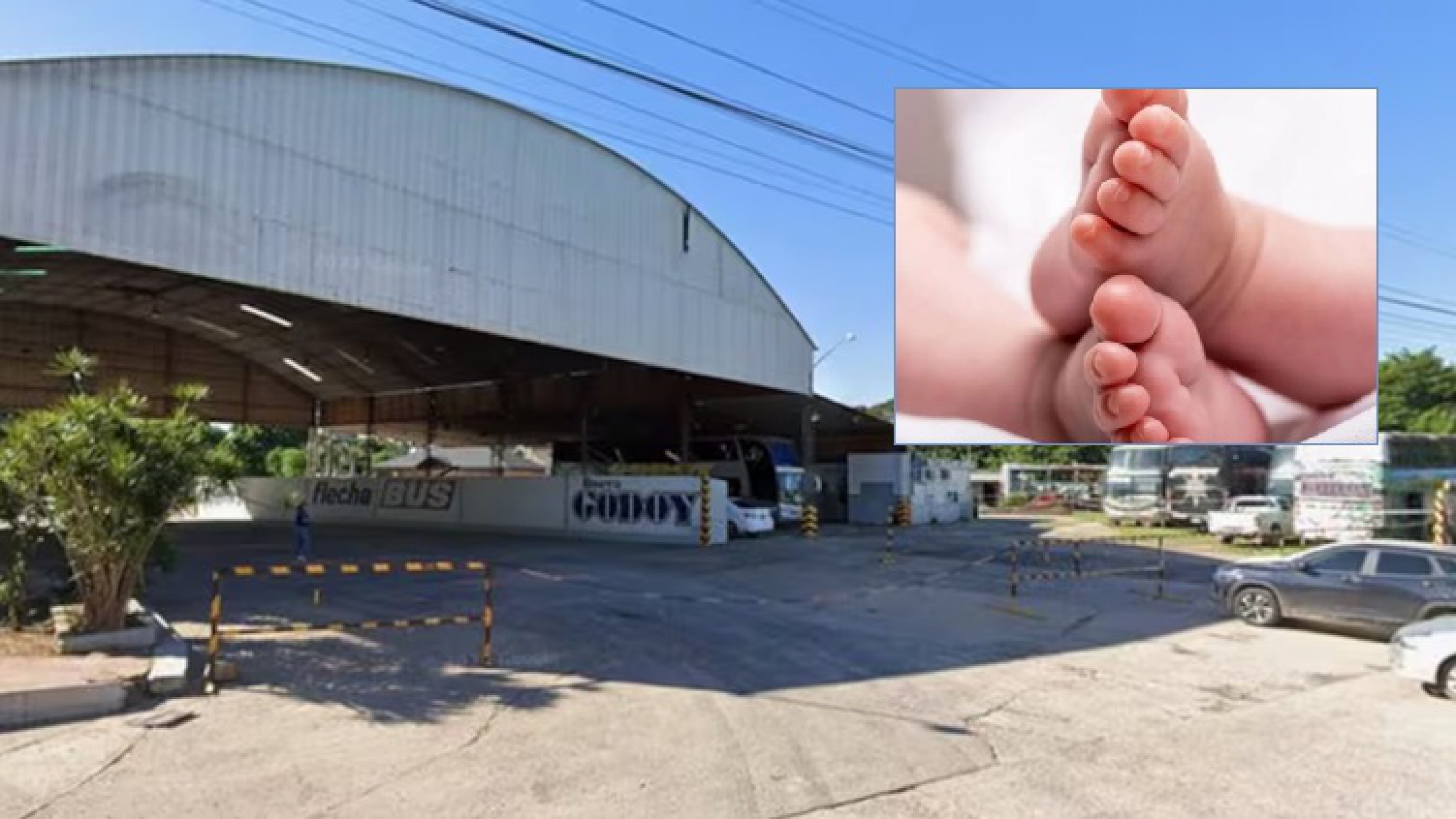 Horror en Formosa: escucharon ruidos raros en un micro y hallaron a un bebé oculto en una bolsa de consorcio