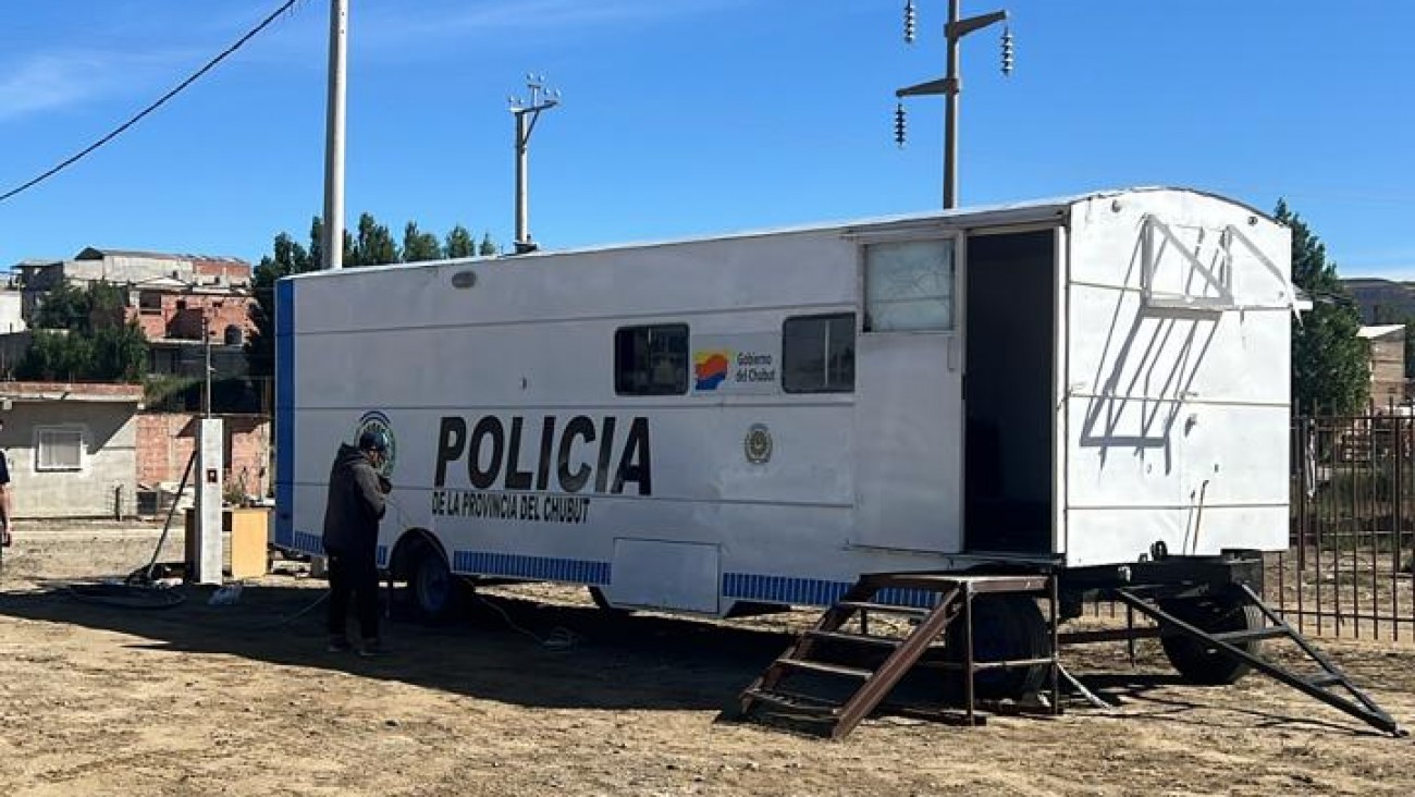 Instalaron una casilla policial en Fracción 14 y 15 y comenzará a funcionar desde este jueves