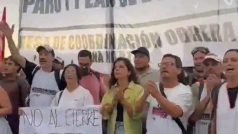 Paro general: cortes en Panamericana y la Buenos Aires-La Plata contra la reforma laboral